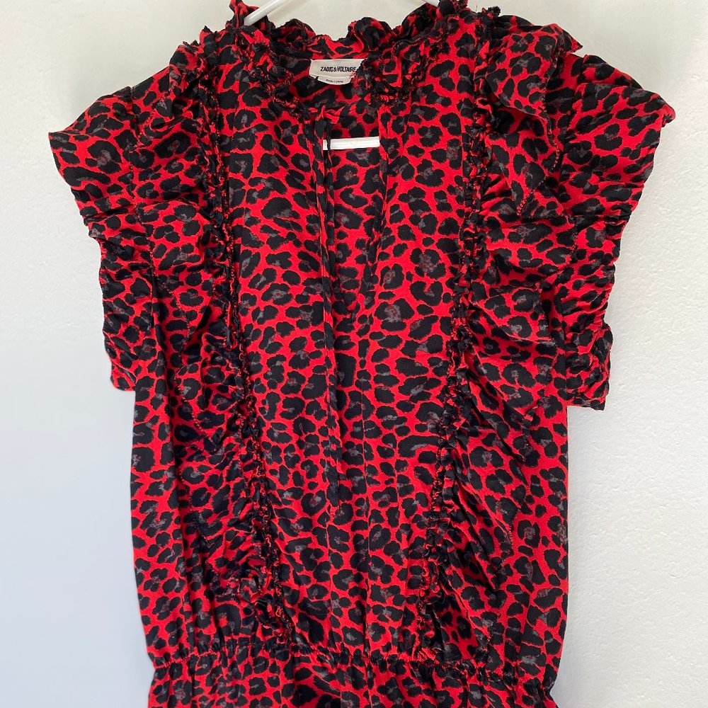 Zadig & Voltaire Short Sleeve Blouse